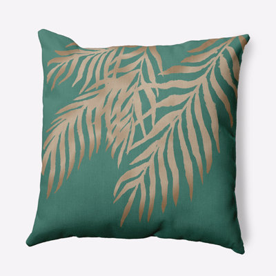 Leafy Branch Indoor/Outdoor Throw Pillow