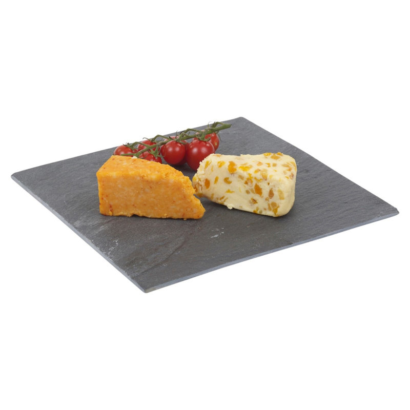 Cheese Board and Platter, 1cm H x 25cm W x 25cm D