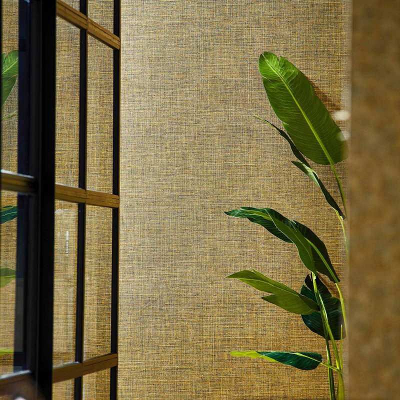 Seri Raphia Wallpaper, Urban Gold