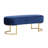 Bama Soft Velvet Bench with Golden Legs-1110111070