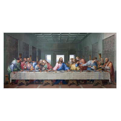 «Last Supper», art mural moderne en acrylique