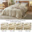 Ensemble de housse de couette 100% coton délavé LifeTown-116490151-116490144