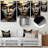 Black And Golden Woman Photo I - Fashion Metal Art-1211152973