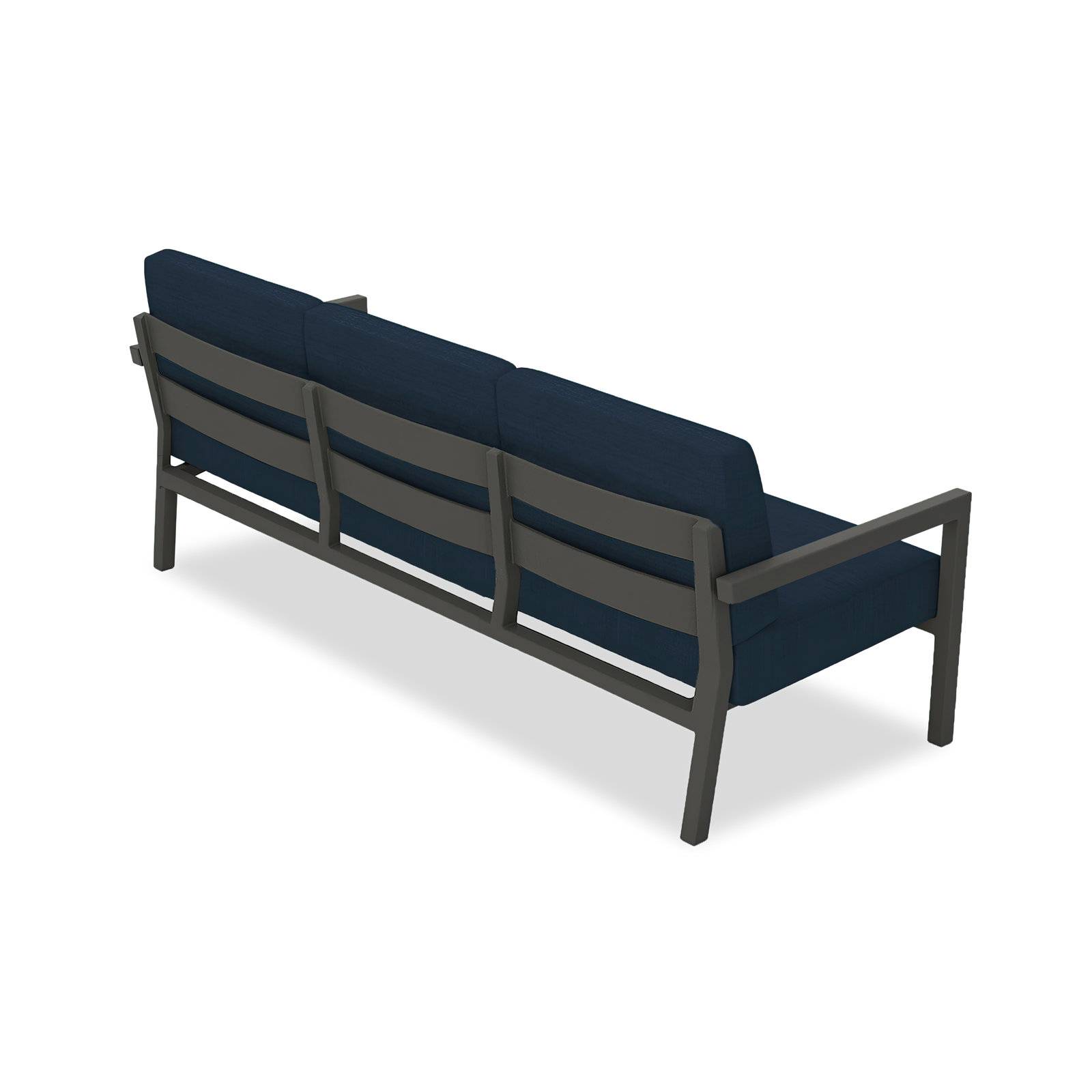 Vivant 83" Sunbrella® Patio Sofa, Slate, Spectrum Indigo Sunbrella®