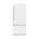 Blanc mat / bronze