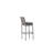 Lelea Metal Outdoor 75cm Bar Stool with Cushion