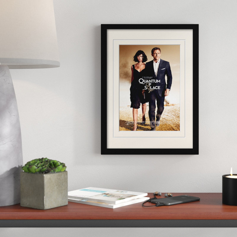 Quantum Of Solace One Sheet by James Bond - Single Picture Frame Print