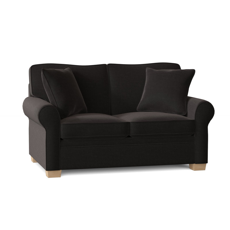Drake Upholstered 61'' Reclining Sofa, Entice Steel, Unfinished