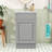 Compact Bathroom Vanity with Pre-Drilled Sink and Ample Storage-1926293551