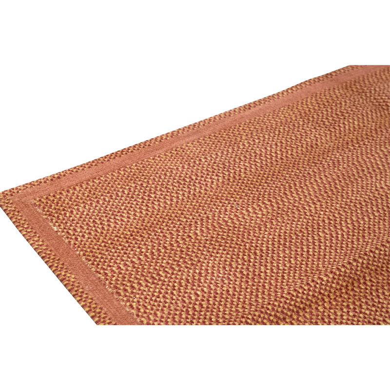 Tapis rectangulaire tissé à plat