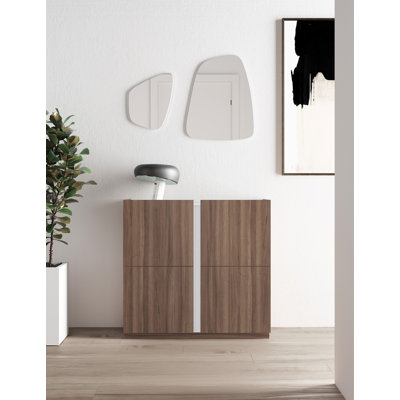18 Pair Shoe Storage Cabinet