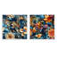 Griffith - Ensemble de 2 collages carrés botaniques abstraits-101860318-101860320