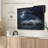 Beach " Seascape Lightning Storm Wall Art "-101779304