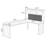 Nut-brown L-Shaped Solid Wood writing desk-118509563-118509566