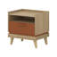 Holladay 50cm W Laminate Bedside Table-447833033