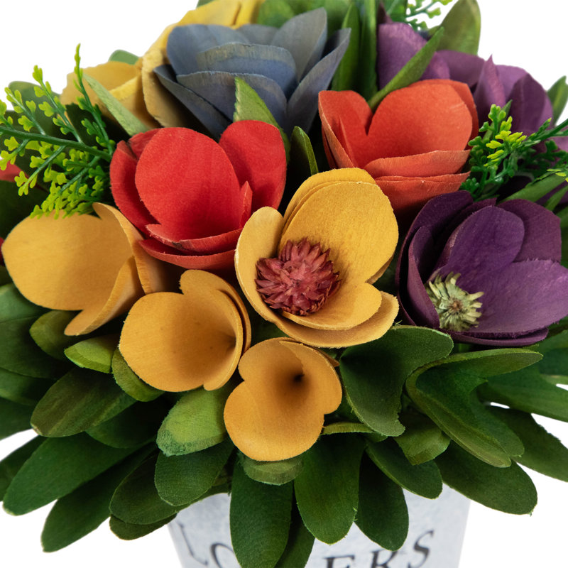 Mixed Assortment Arrangement in Pot