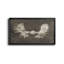 Rustic Moose Mount II - Toile encadrée de qualité supérieure - prête à être accrochée-188002023-188002022