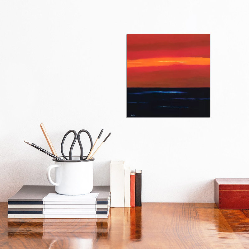 Afterglow II by Hans Paus - Wrapped Canvas Gallery-Wrapped Canvas Giclée, 30.48 cm H x 30.48 cm W