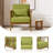 Upholstered Armchair-101302736