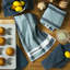 KitchenAid Micro Rib Striped Linen Set-1290299041