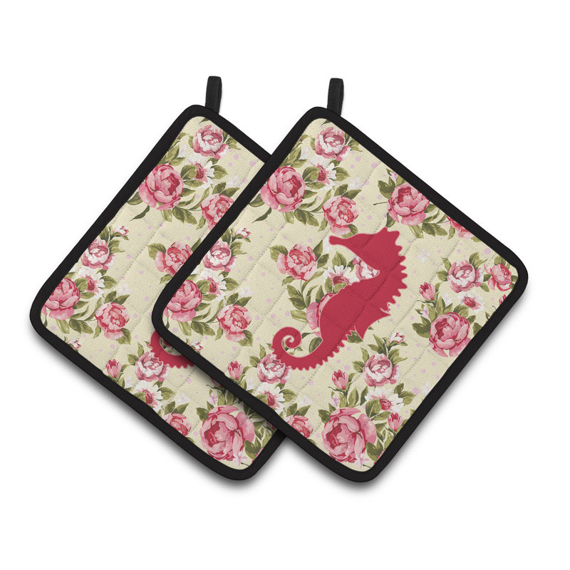 Cuisinier poignée east urban home hippocampe, Jaune