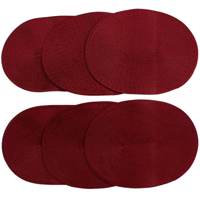 Gautreaux 75% Polypropylene Oval Placemat