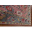 Tapis rose fait à la main Oushak 9 x 12