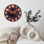 Horloge avec papillon lumineux