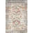 Otis Medallion Machine Washable Area Rug for Living Room Bedroom Dining Room Kitchen, Peach/Ivory-173082625