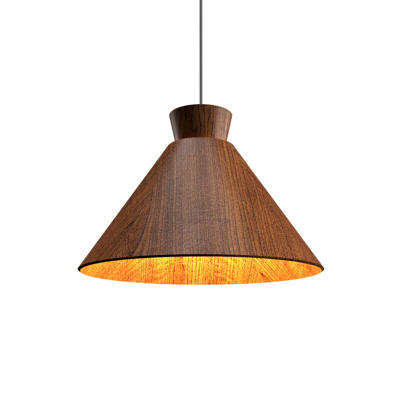 Conical 1 - Light Pendant, Imbuia