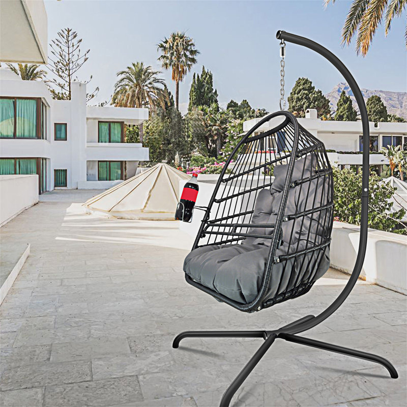 Fauteuil pivotant avec support en C