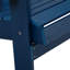 Chaise Adirondack pliante en plastique Tranquilo Depot-70080769