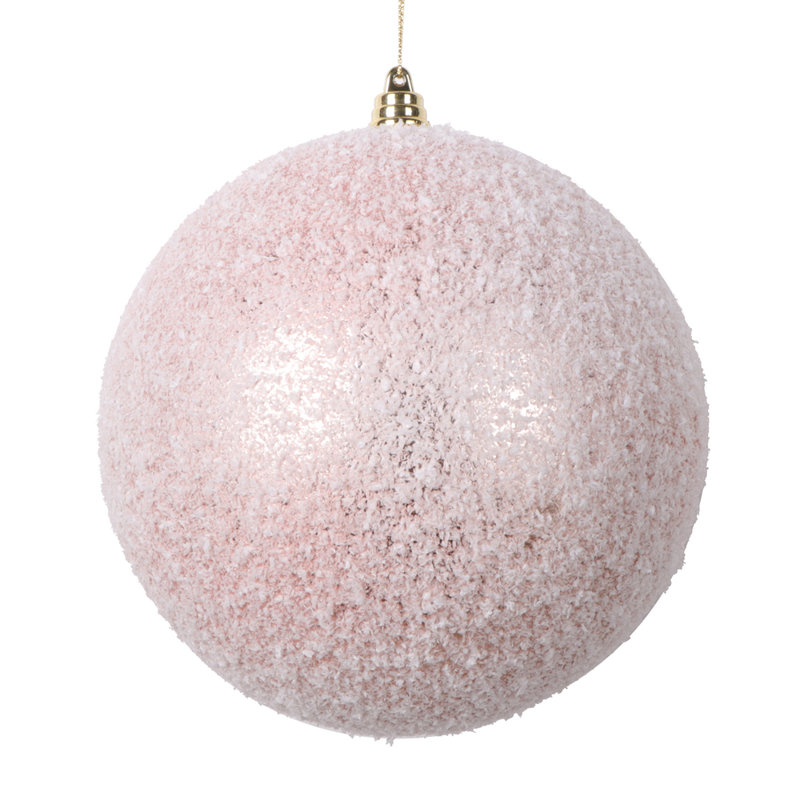 Ornement boule de Noël (ensemble de 2), Or rose