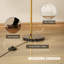 167cm Painted Arched Floor Lamp