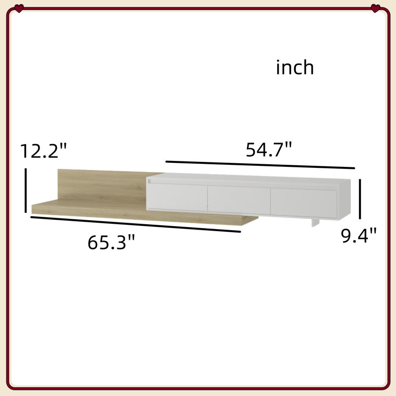 Modern Tv Stand With Led Lighting And Storage Functionality, Suitable For Living Rooms And Bedrooms., White