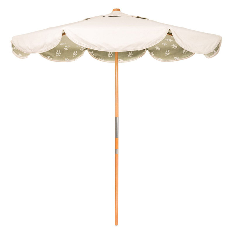 Parasol de marché, Crème / Havane