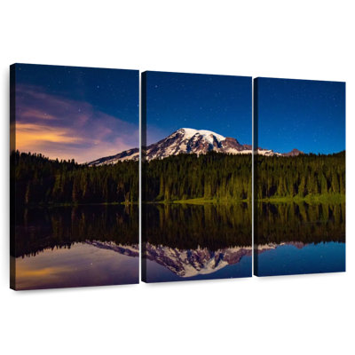 Alvord Sunrise At Mount Rainier
