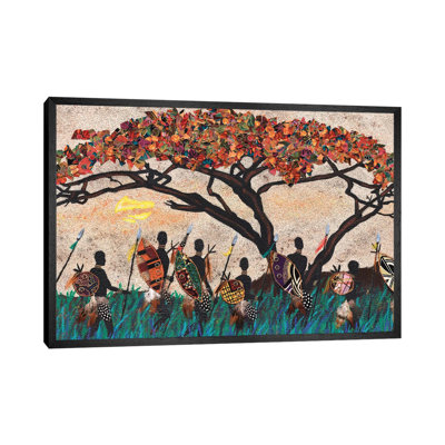 Alonzo Saunders by Alonzo Saunders - Floater Frame Gallery-Wrapped Canvas Giclée on Canvas