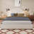 Boucle Cloud Bed Frame With Arch Shaped Headboard, Boho Or Modern Style Upholstered Queen Size Bed Frame,No Box Spring Needed-1181013413
