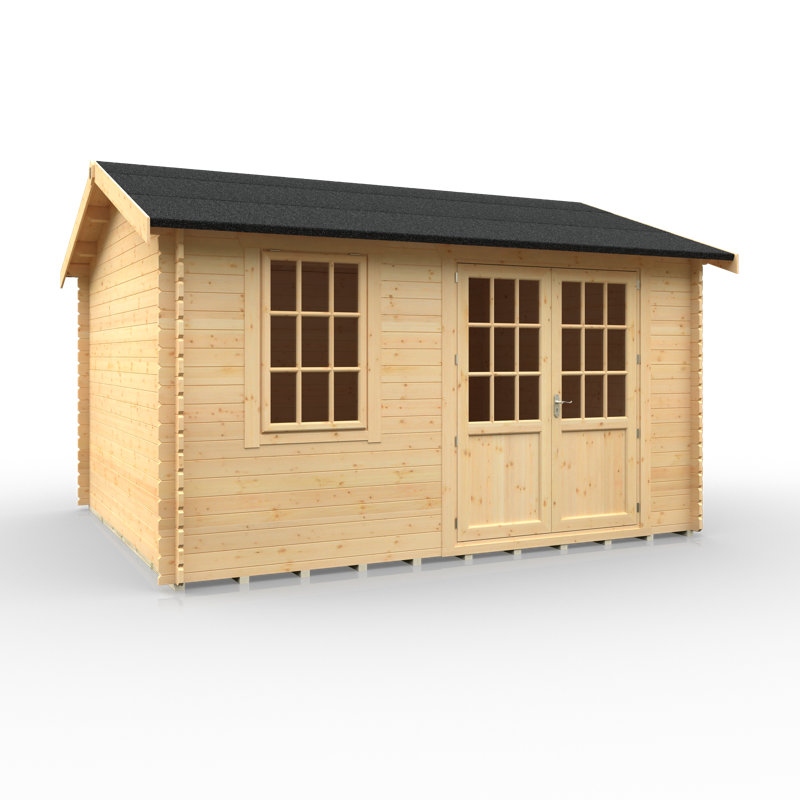 The Persian Tongue & Groove Log Cabin 14x12w