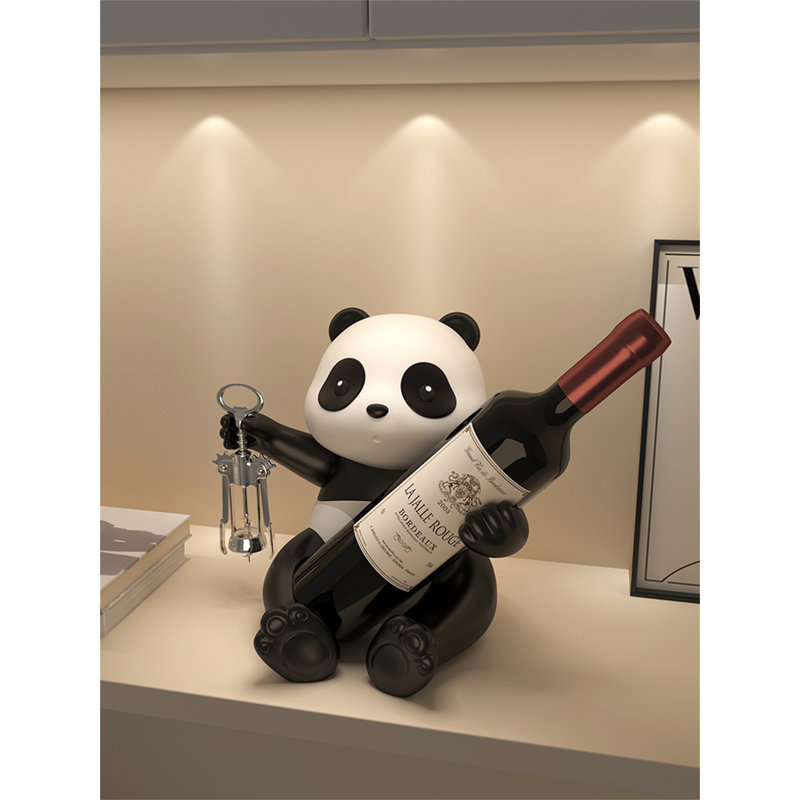 Support à vin Panda