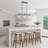 3-light Kitchen Island Pendant 