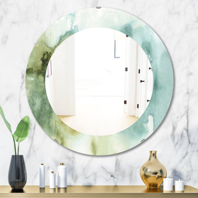 Miroir mural abstrait