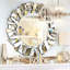 Circle Cityscape Flat Mirror