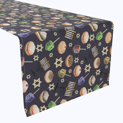 Westbeth Geometric Hanukkah Table Runner