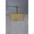 Rain Shower Head High Pressure Rainfall Showerhead Water Saving-125363898