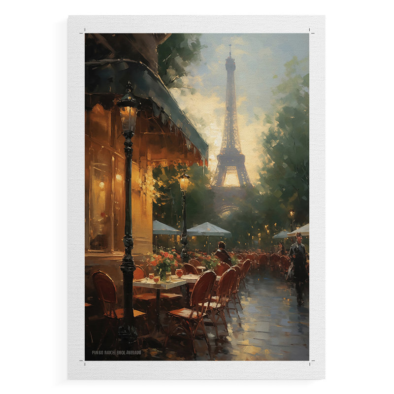 Paysages de la série Cccxxi - Impression sur toile seulement - non encadrée, H 18 po x l 12 po