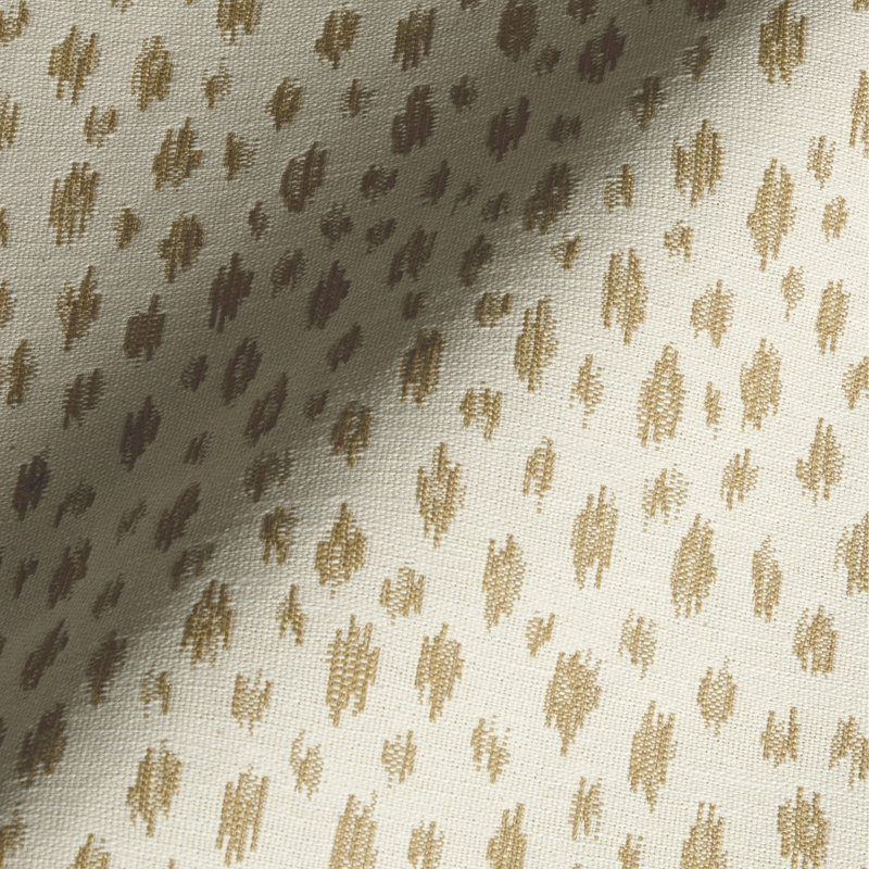 Granville Weaves Honfleur Cotton Blend Fabric, Beige