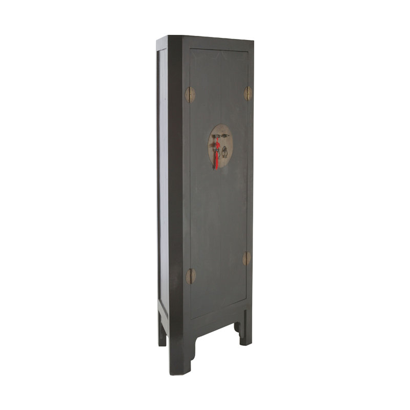 Hangzhou 1 Door Solid Wood Wardrobe
