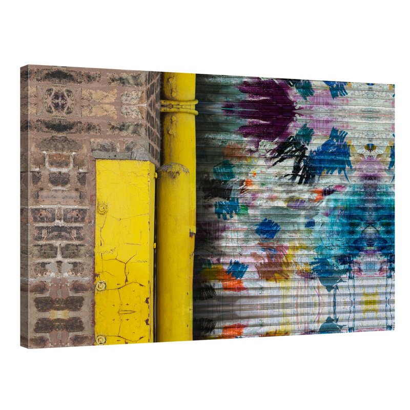 Garage Door by Kent Youngstrom - Wrapped Canvas Print, 61cm H x 81cm W x 4cm D